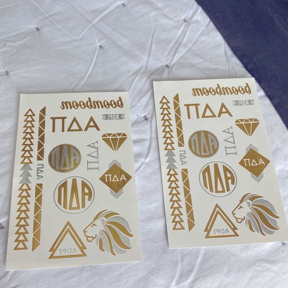 Adpi temporary tattoos